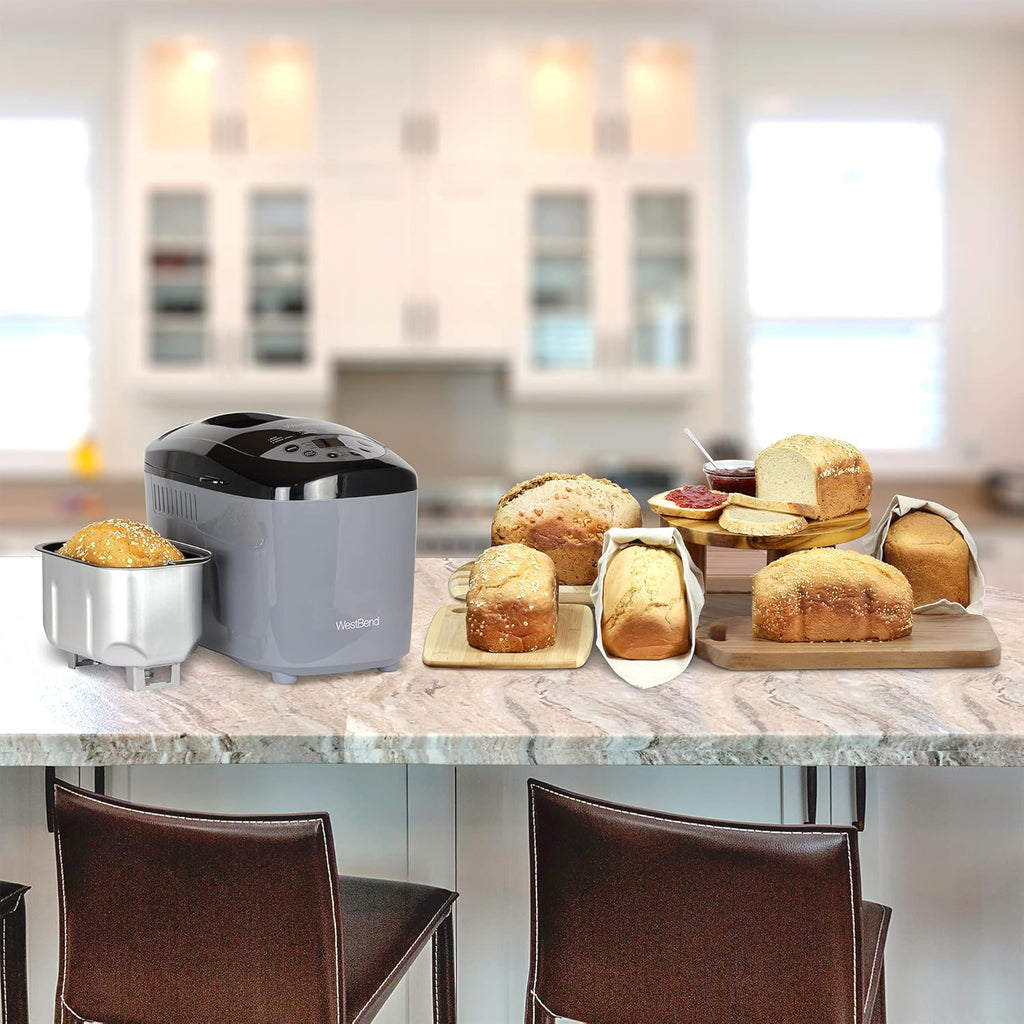 Gray 3-Pound Bread Maker N23808