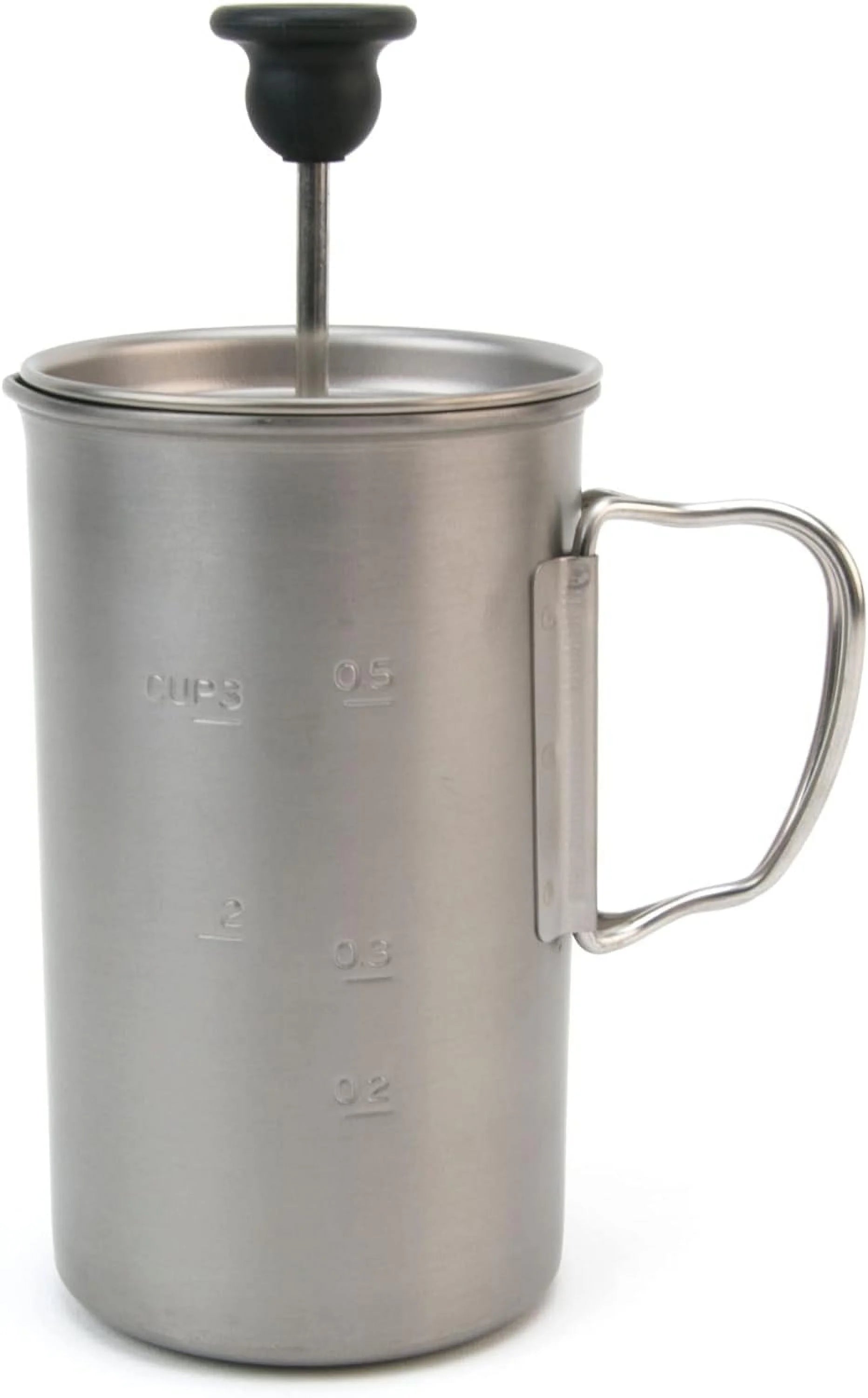 Titanium French Press Coffee Maker A22578