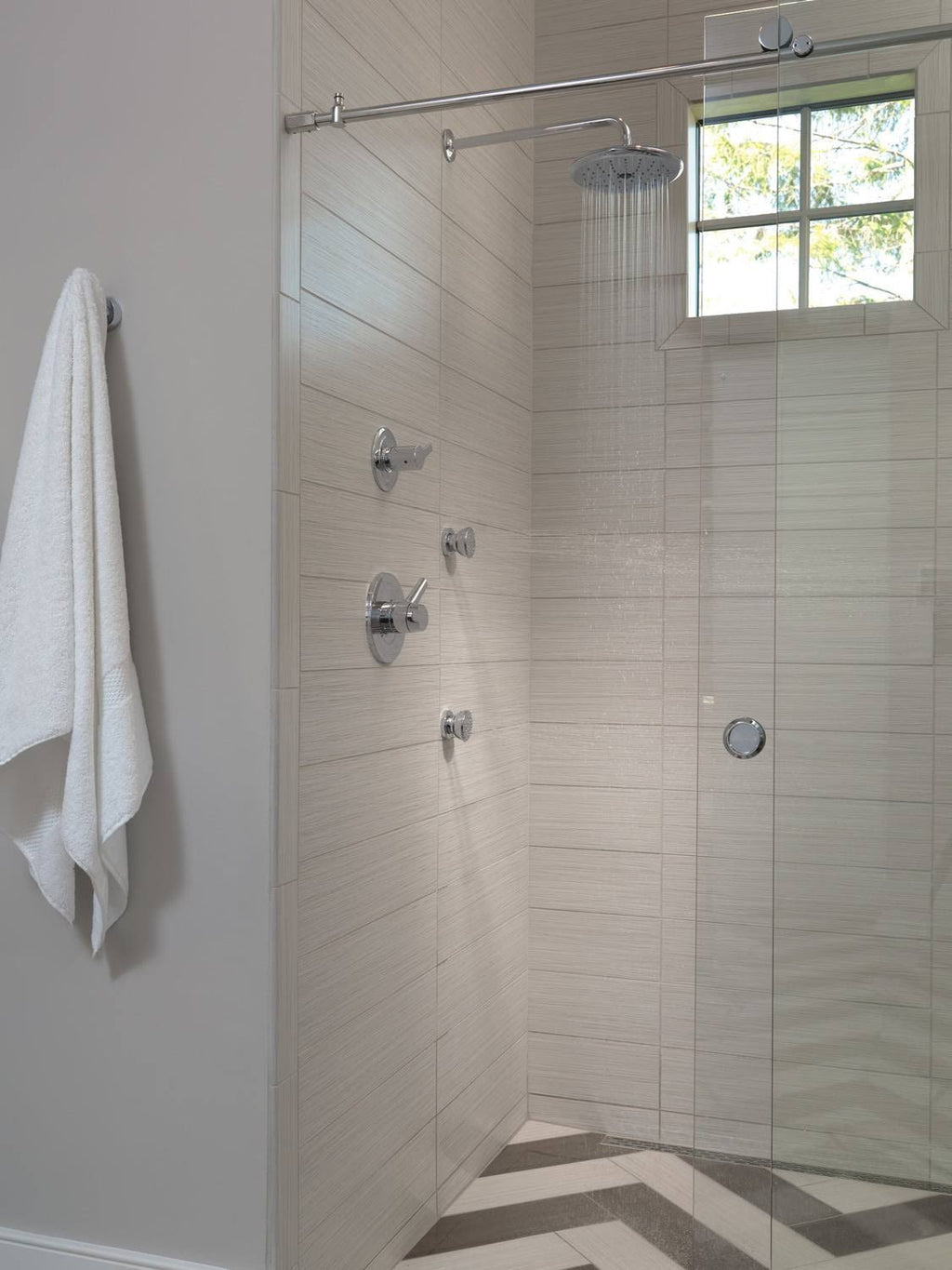 Polished Brass Single-Setting Shower Head I74437