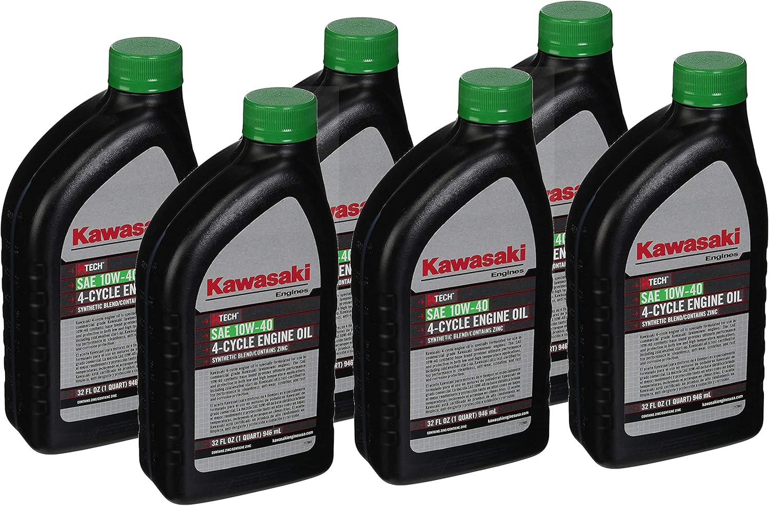 Pack of 6 SAE 10W-40 4-Cycle Engine Oil G14057