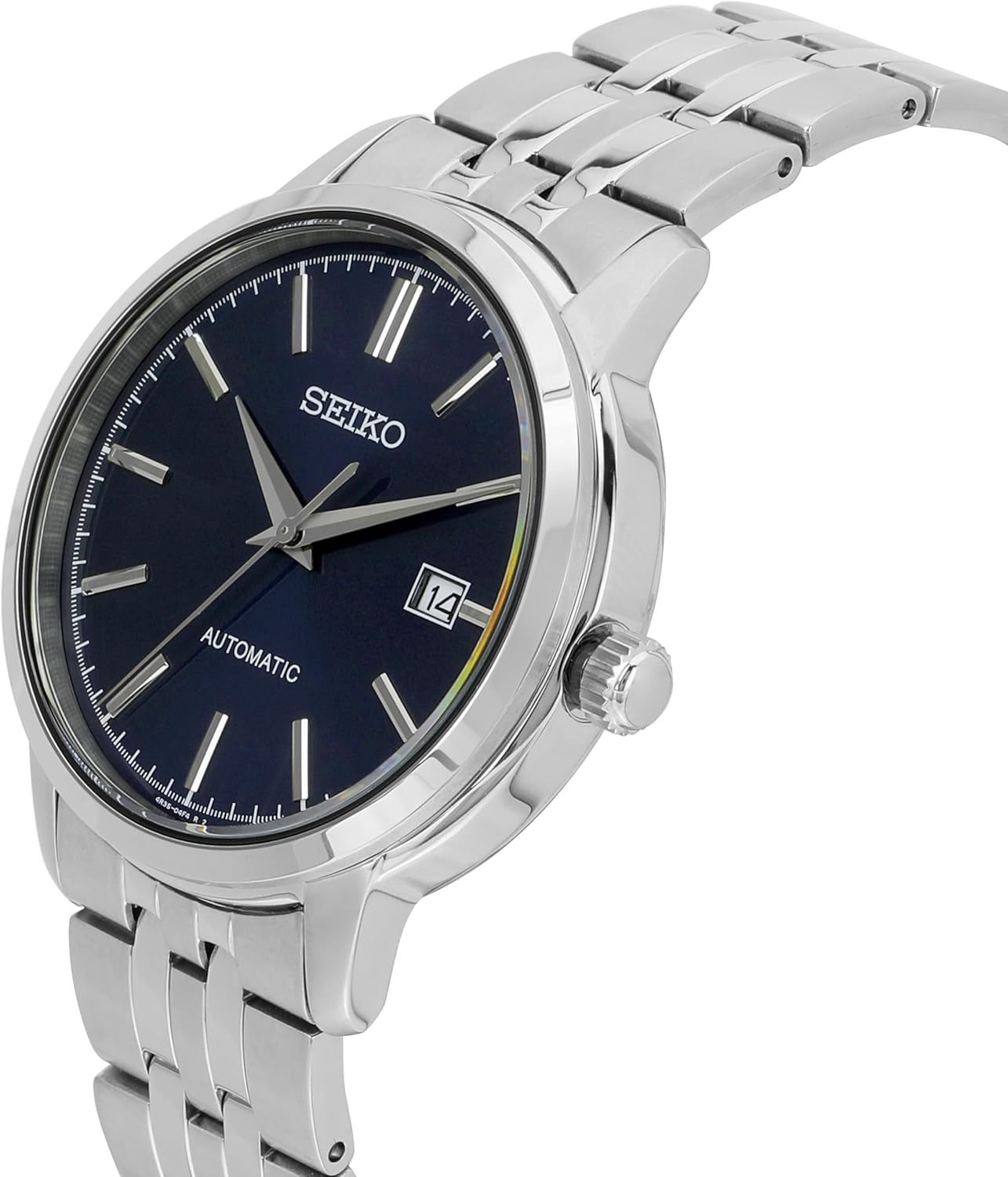 Blue Stainless Steel Automatic Watch L63353