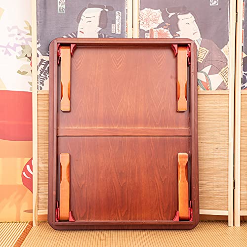 Folding Low Wooden Table (80x60×29cm) P25424