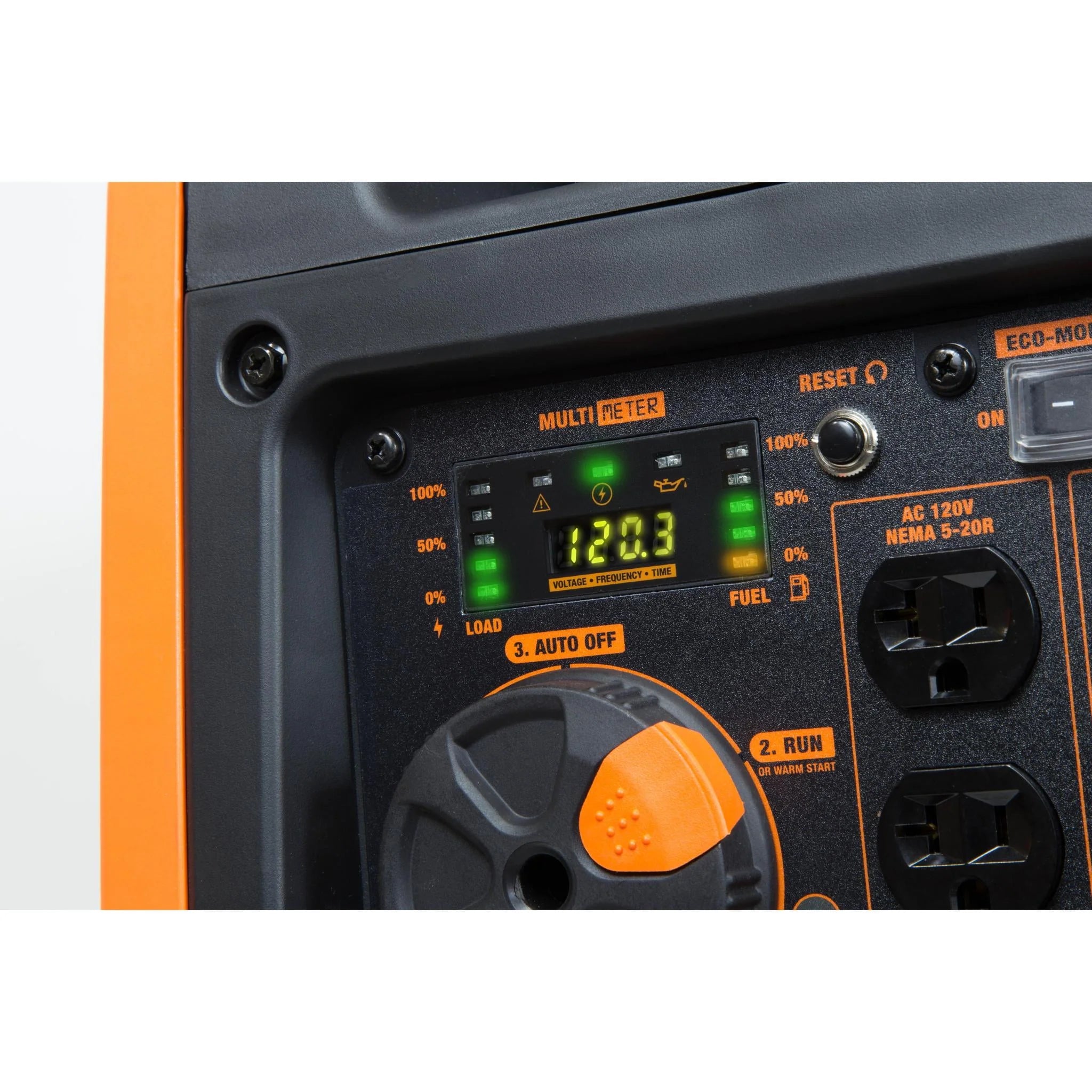 4500-Watt Portable Inverter Generator with Electric Start Q2430