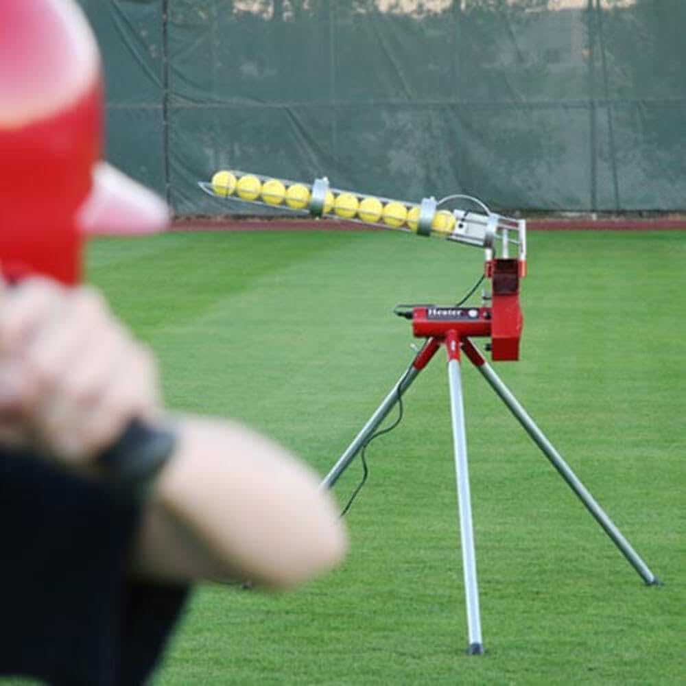 Softball Pitching Machine with 9 Ball Automatic Feeder I3527