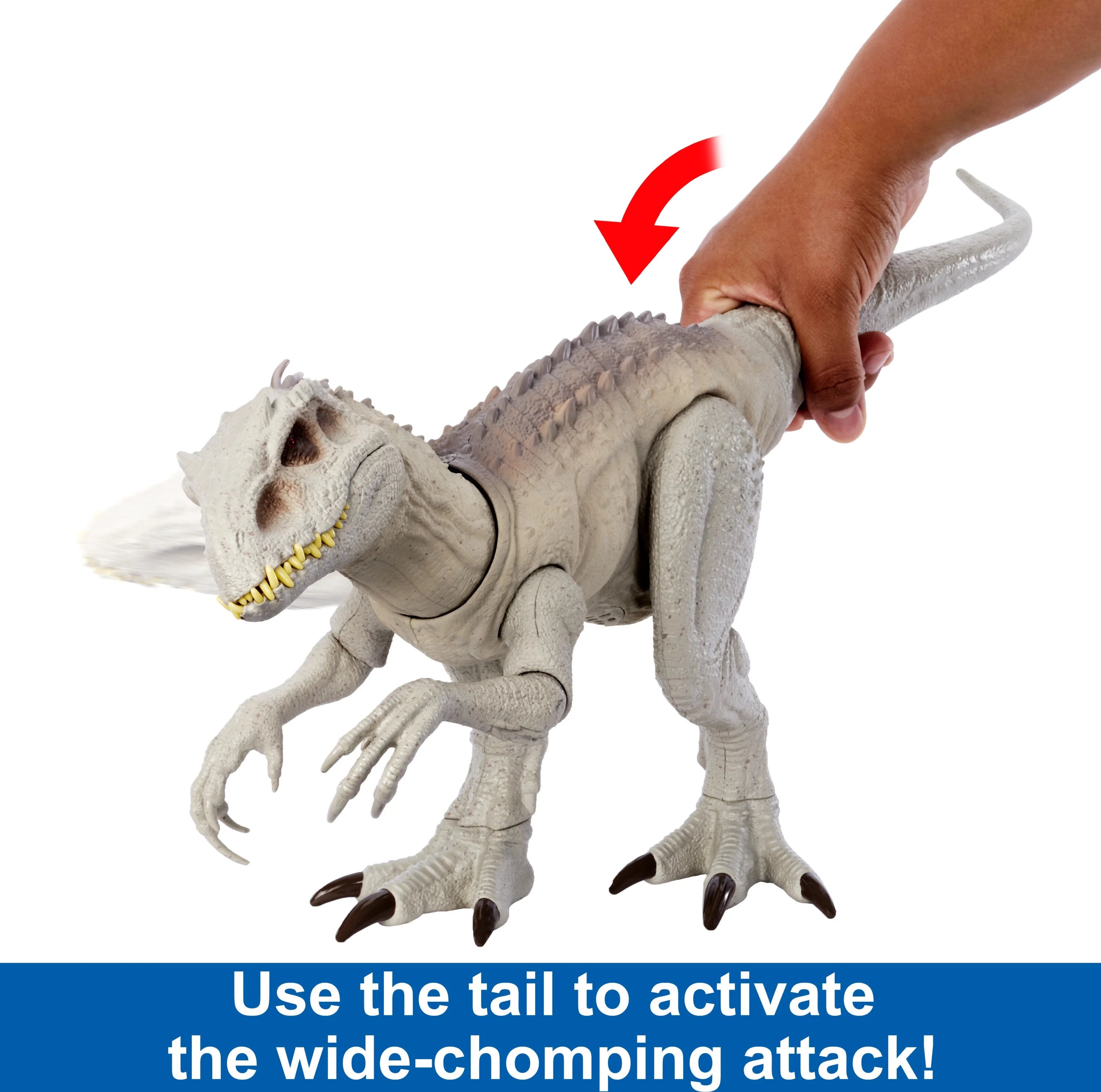 Camouflage Indominus Rex Dinosaur Action Figure with Lights, Sound & Motion P1292