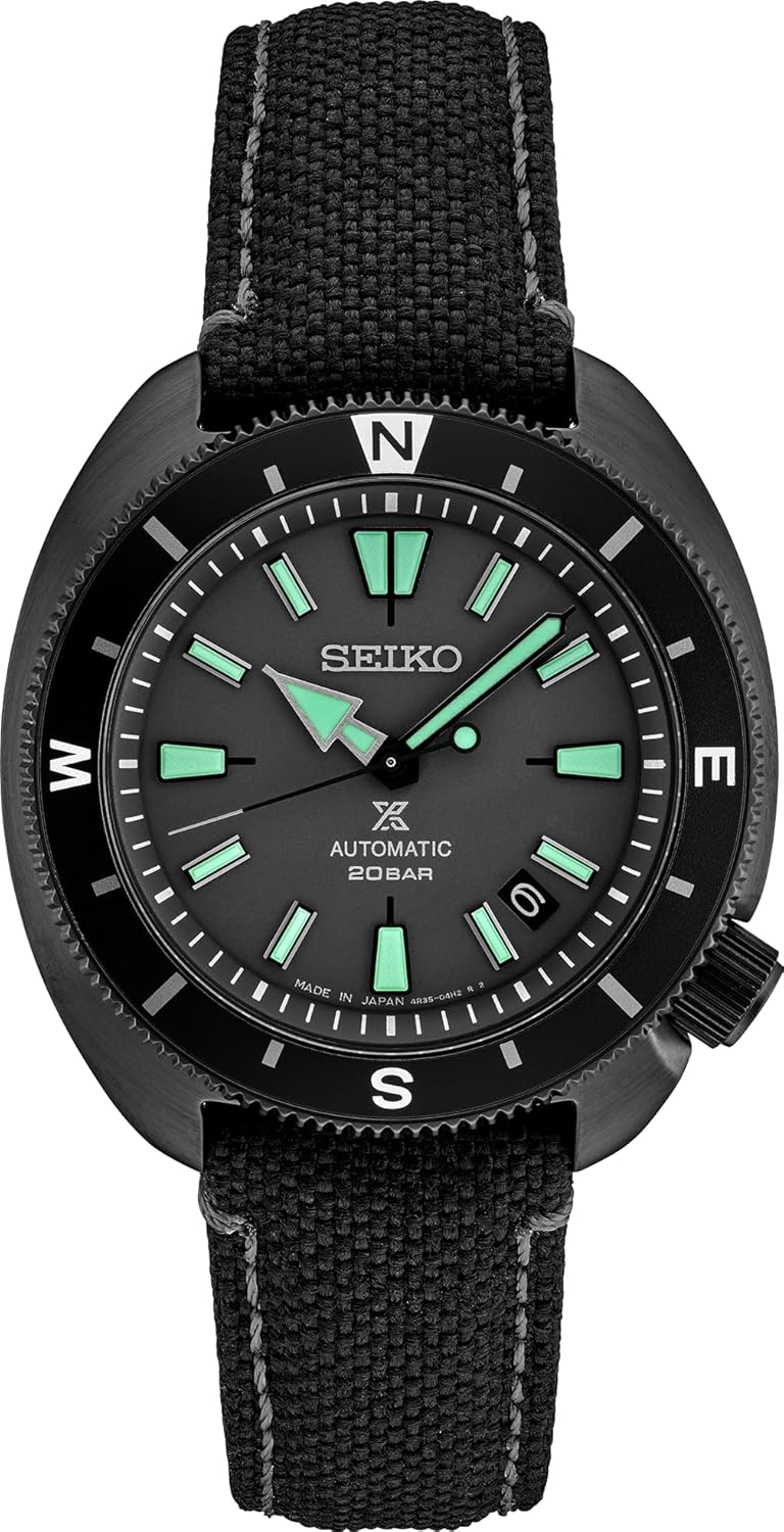 Automatic Dive Watch with LumiBrite Hands, Rotating Compass Bezel, Water Resistant 200M Q180