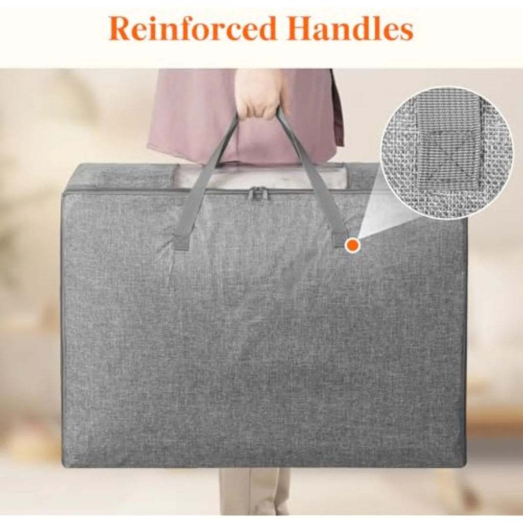 105L Extra Large Storage Bags with Zippers and Handles I414