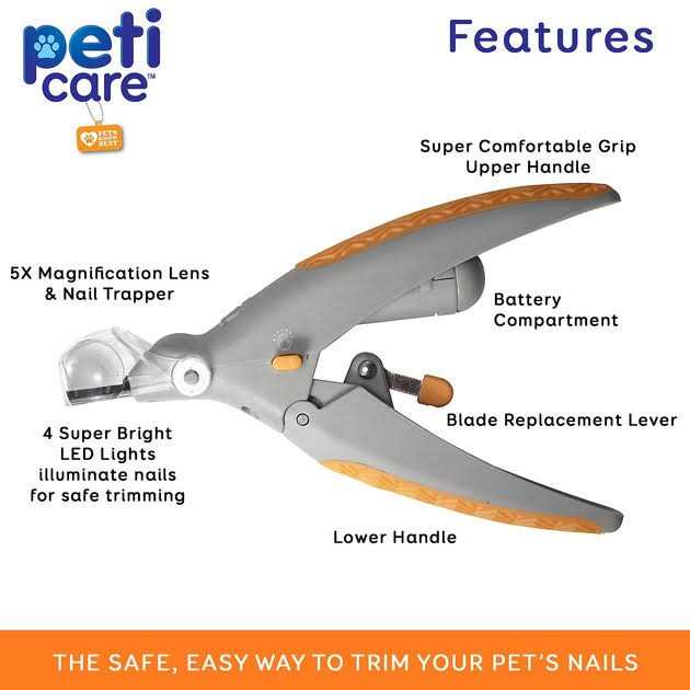 Illuminated Pet Nail Clipper E21619