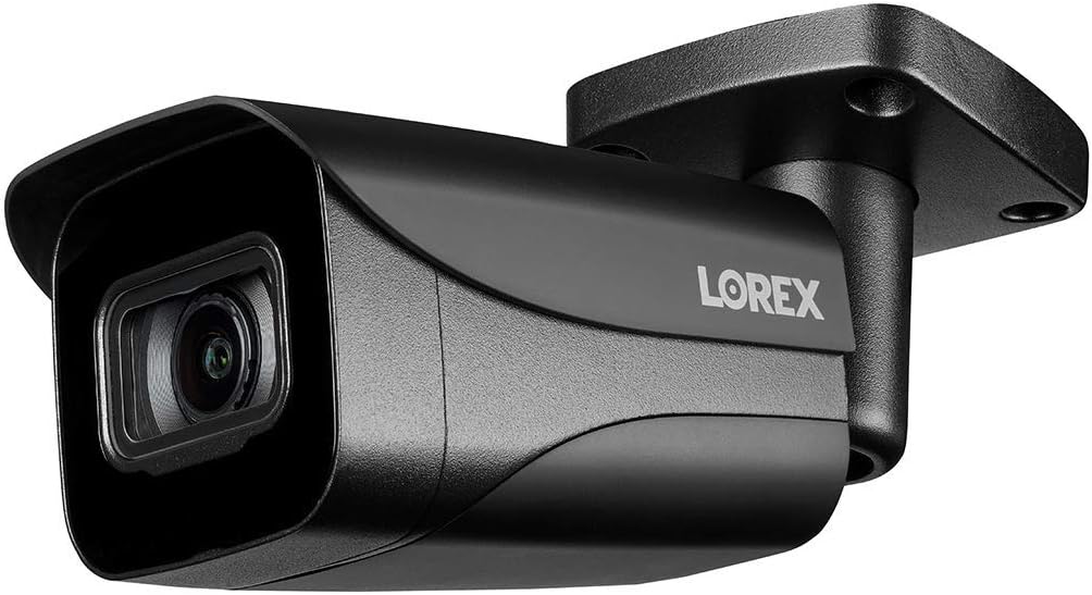White 4K IP PoE Bullet Security Camera W1866