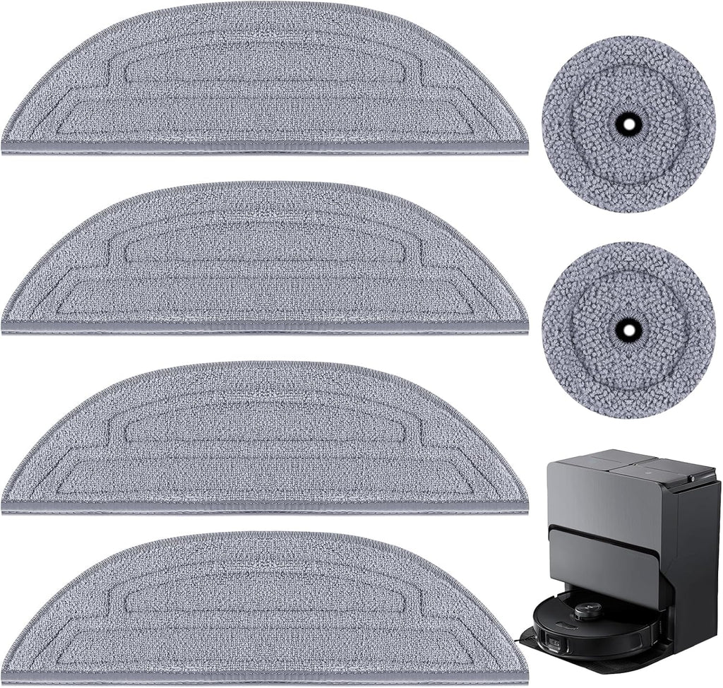 6 Pack Mop Pads for Robot Vacuum Cleaner T965369