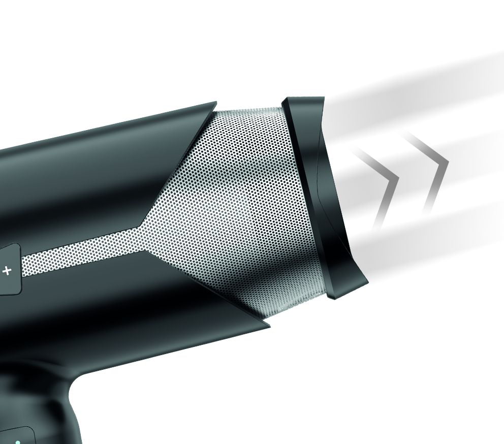 Matte Black Professional Hair Dryer Q9738