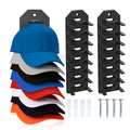 2 Pack Hat Organizer for Baseball Caps, Wall Hat Rack, Hold Up to 16 Hats F468223