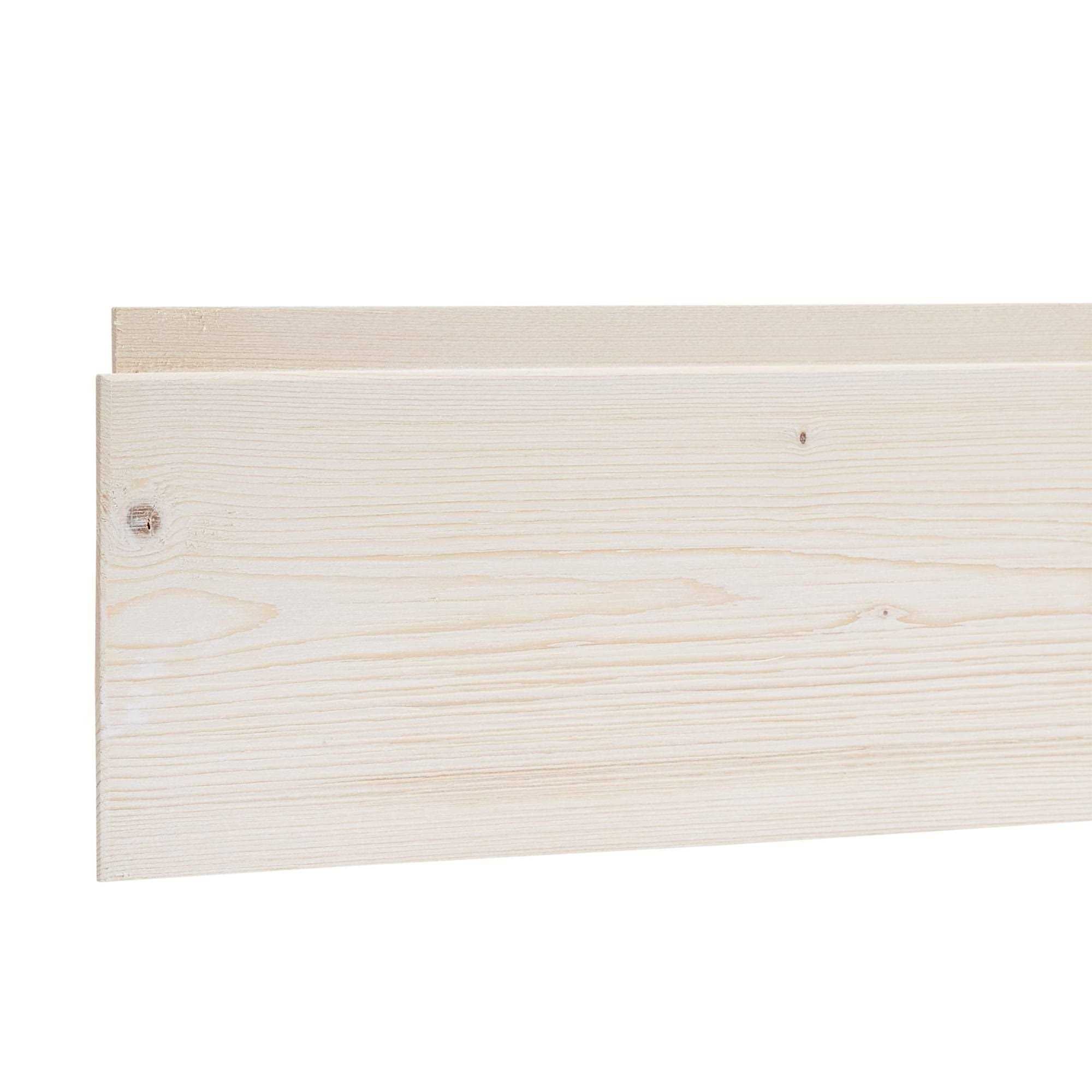 Stained White Pine Shiplap Wall Plank D3436