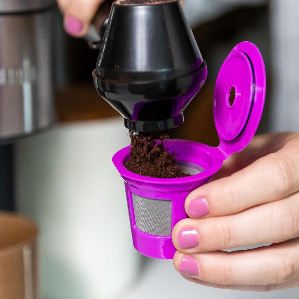 Reusable K Cup Coffee Pod Filters & Scoop T7236