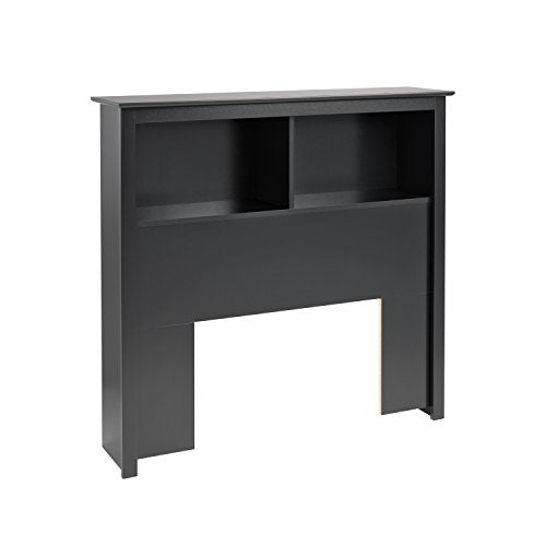 Black King Bookcase Headboard L24461