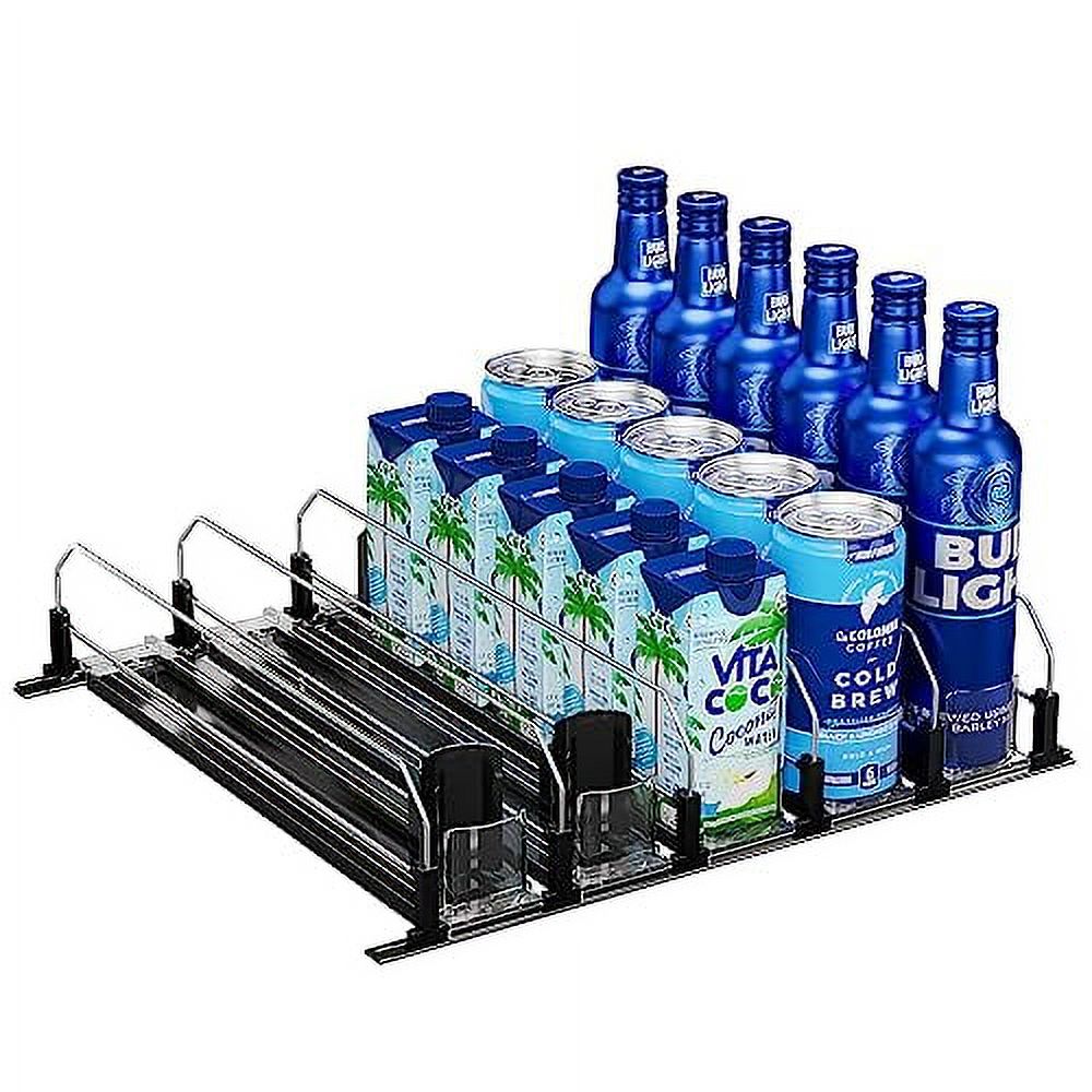 Black 5 Rows Drink Organizer B38670