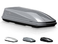 Large 17.7 Cubic Feet White Rooftop Cargo Box Carrier V8470