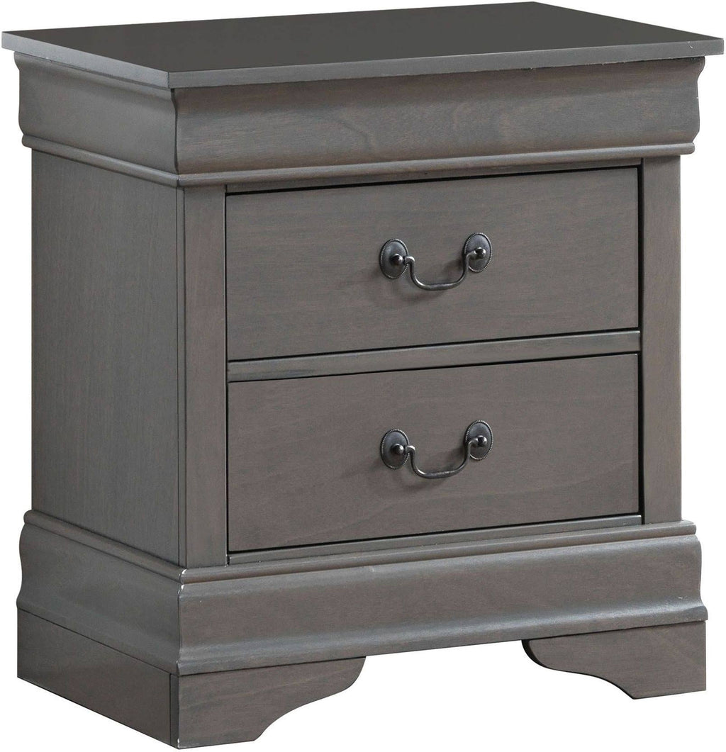 Gray Night Stand D887780