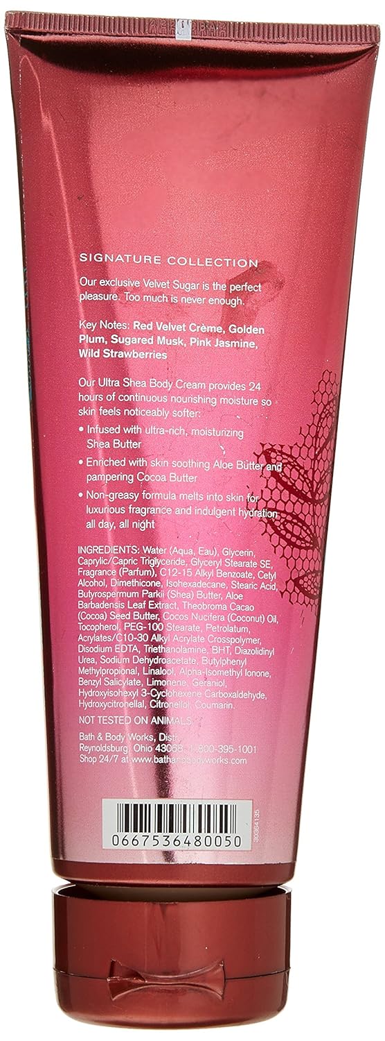VELVET SUGAR Ultra Shea Body Cream 8 oz V240474