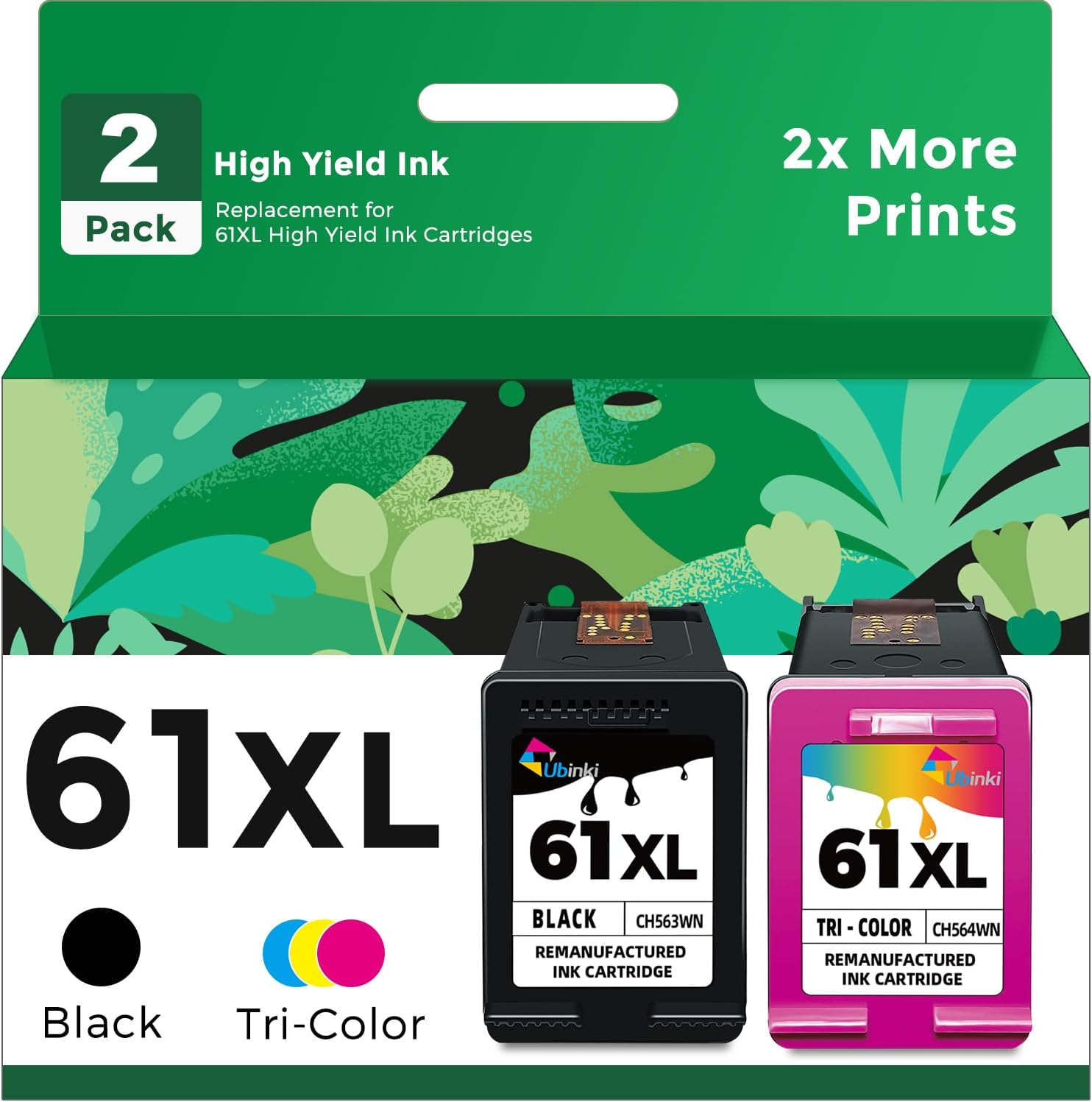 Remanufactured Ink Cartridge 2-Pack Black Color C65252