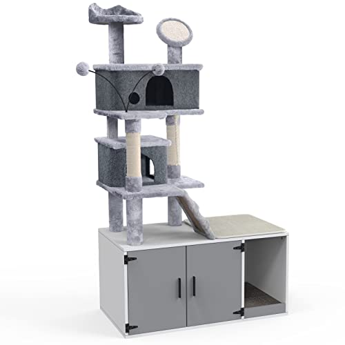 Large Cat Tree with Sisal Scratching Post N7081