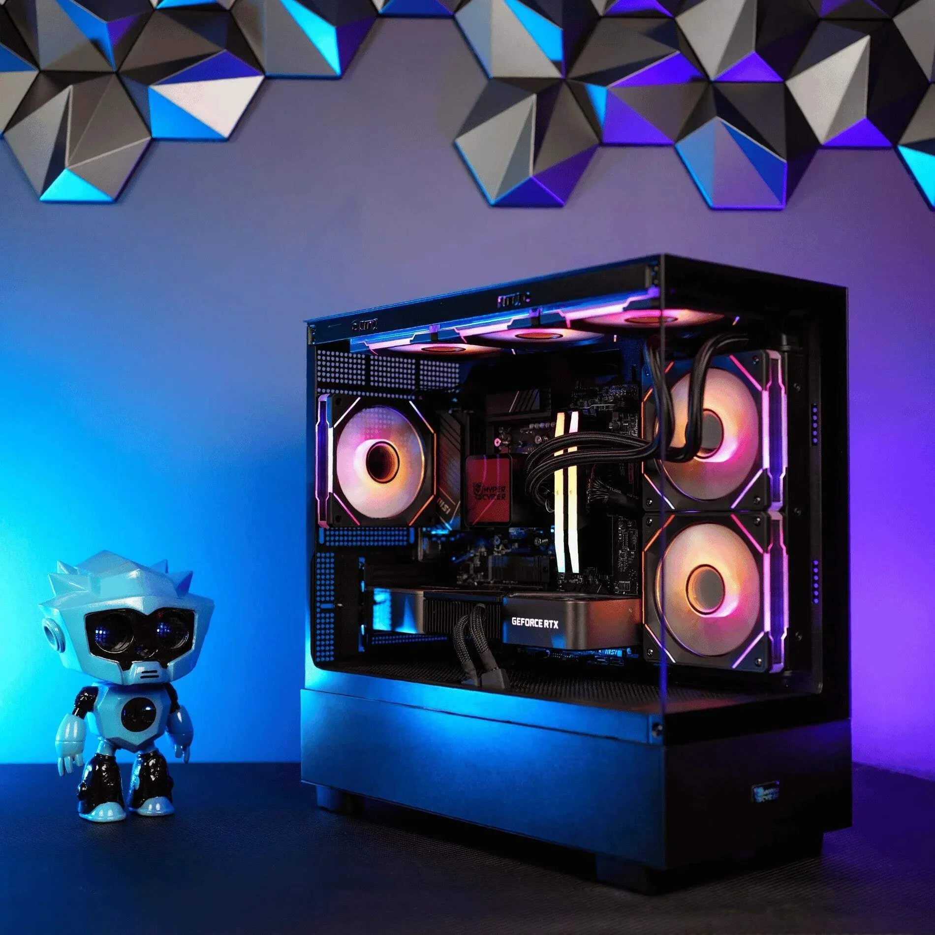 AMD Ryzen 9 9950X3D NVIDIA GeForce RTX 5070 12GB Gaming PC H3036