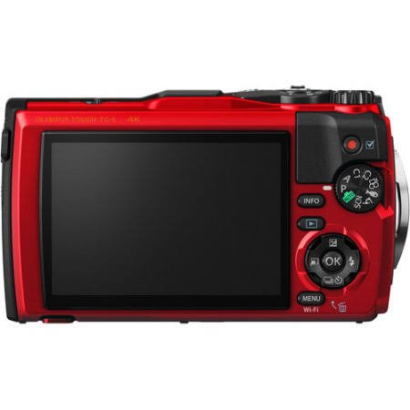 Red Digital Camera with Accessory Bundle C870256