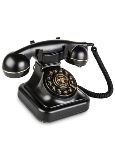 Black Corded Desk Telephone R385