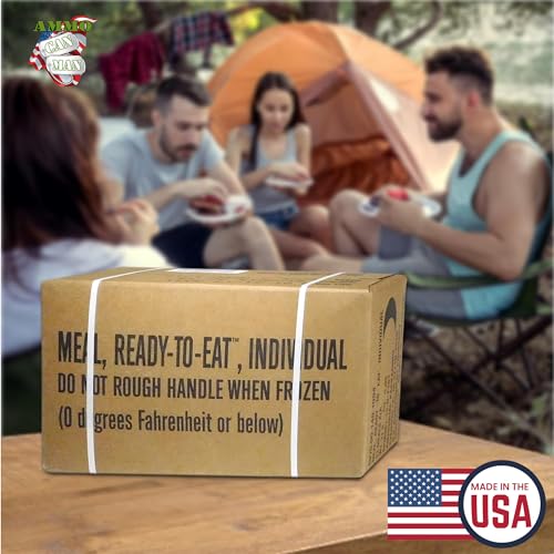 12 Pack MRE with Flameless Heaters and Freeze Dried Meals J99829