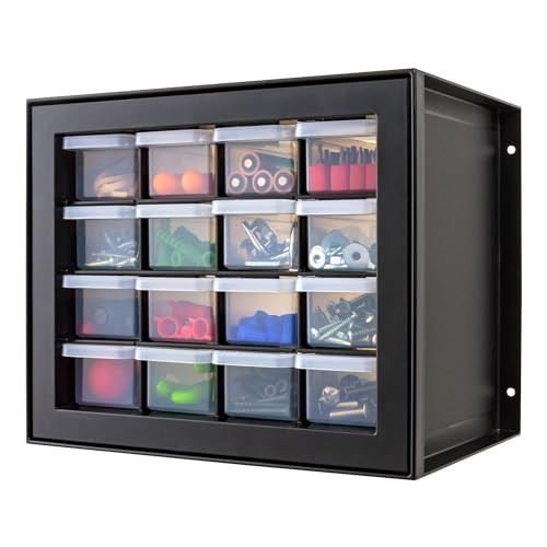 44-Drawer Black Hardware Storage Cabinet P489391