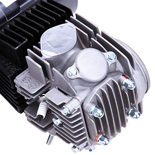125CC 4-Stroke Semi Auto Engine Motor, 4 Speed, Single Cylinder Air-Cooling w/Reverse Electric Starter D68650