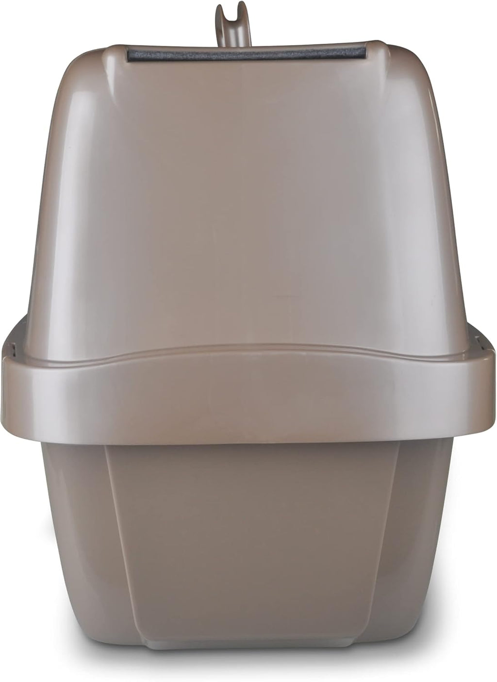 Large Enclosed Sifting Cat Pan with Odor Door, Hooded, Beige T633193