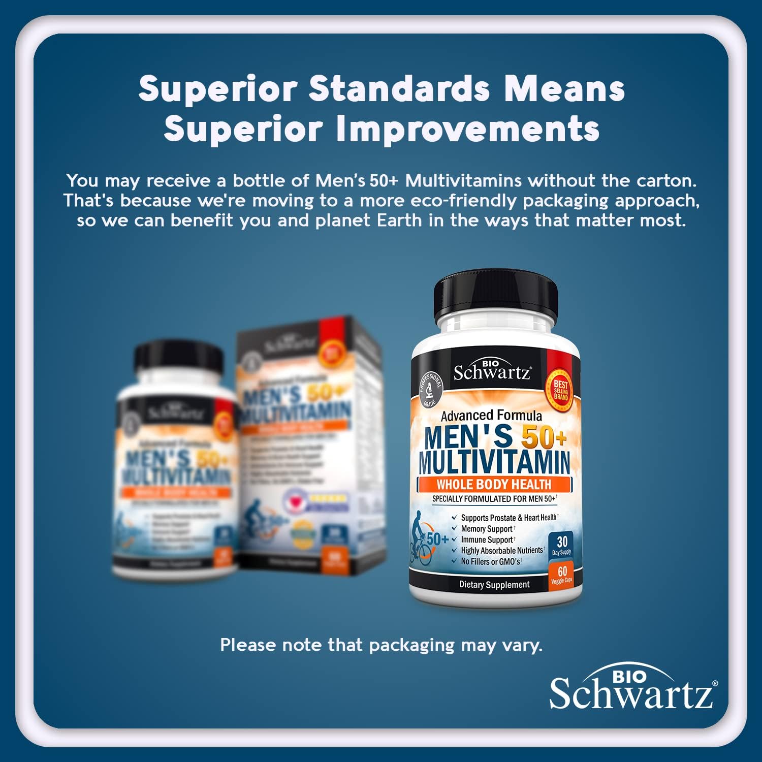 Once Daily Multivitamin for Men 50 and Over - 60 Count N18569