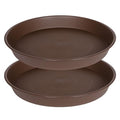 2 Pack Black Plastic Bird Bath Bowl 19 inch J437560