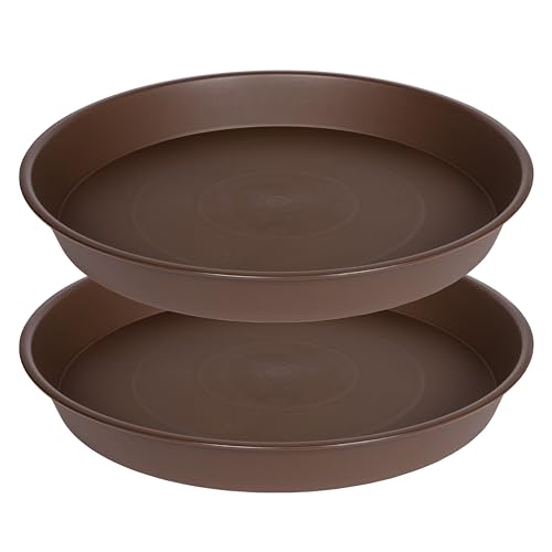 2 Pack Black Plastic Bird Bath Bowl 19 inch J437560