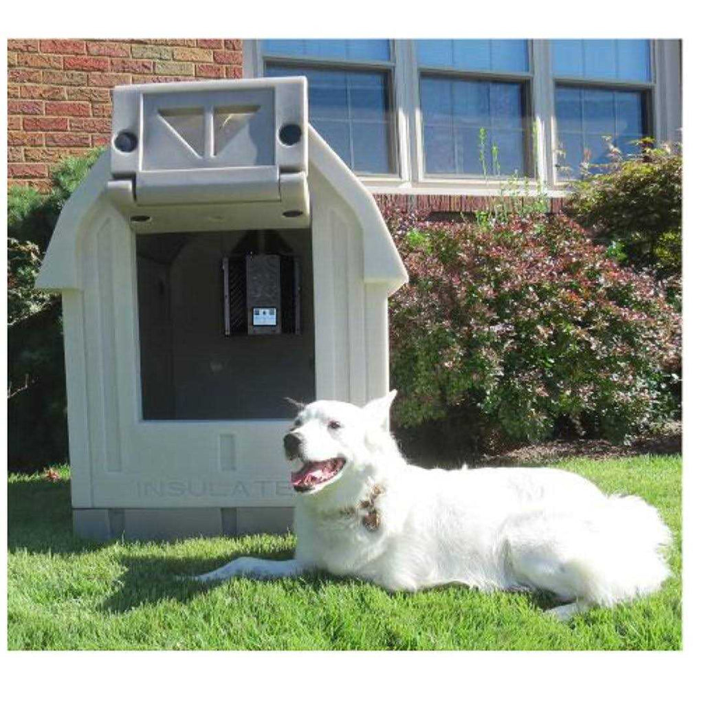 Insulated Dog House with Central Heater C6269