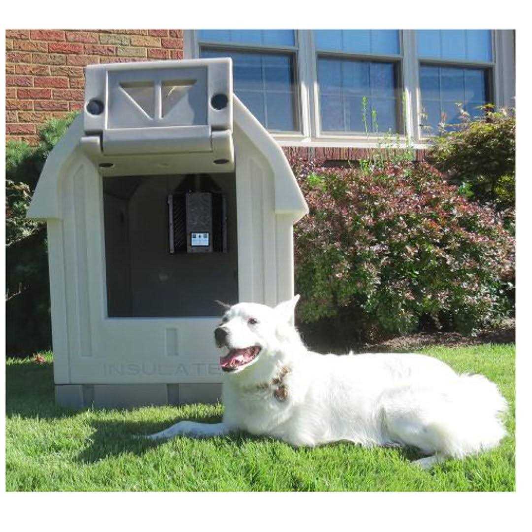 Insulated Dog House with Central Heater C6269