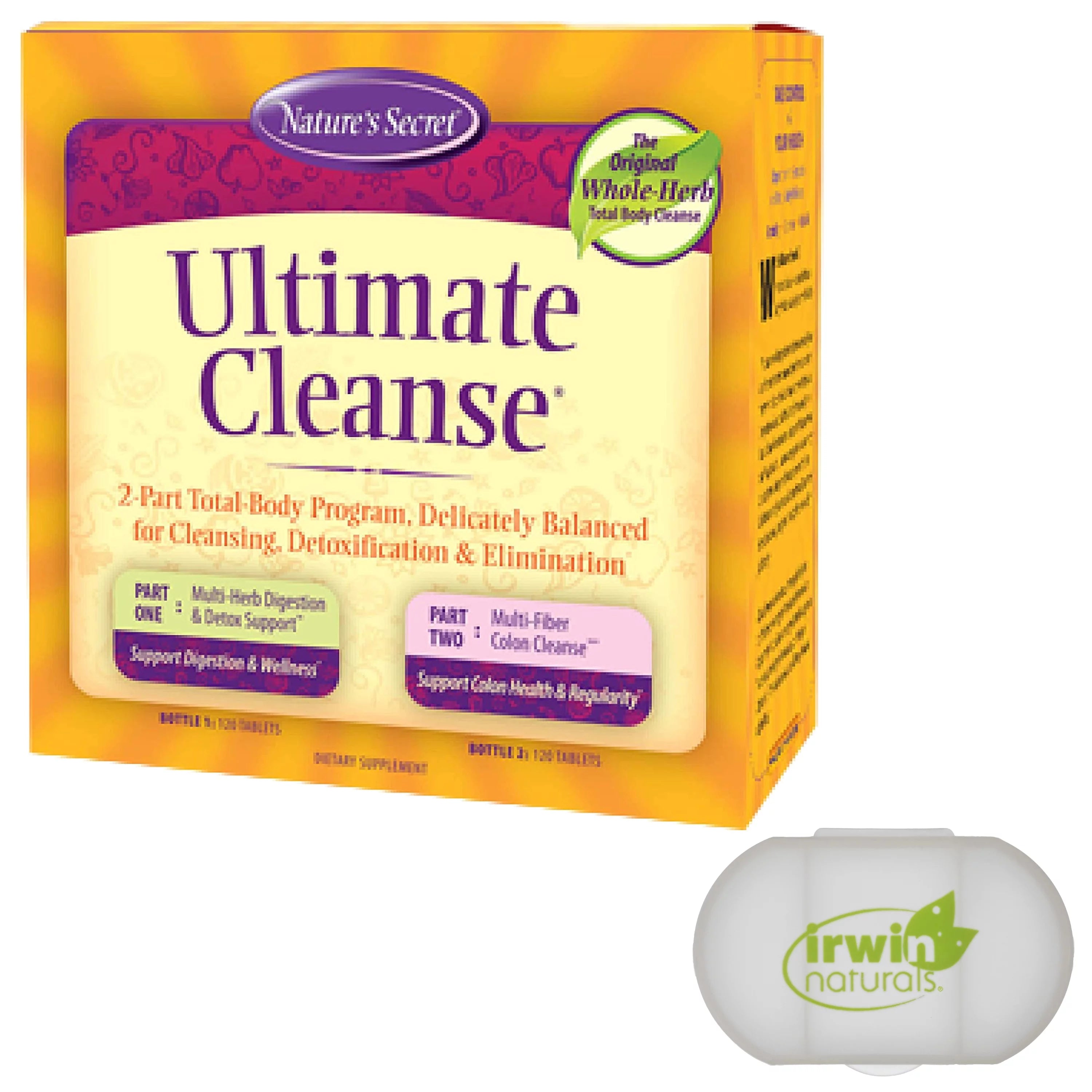 240 Tablets Total-Body Cleanse with Pill Case A88680