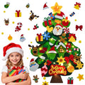 DIY Felt Christmas Tree Kit with Ornaments J939