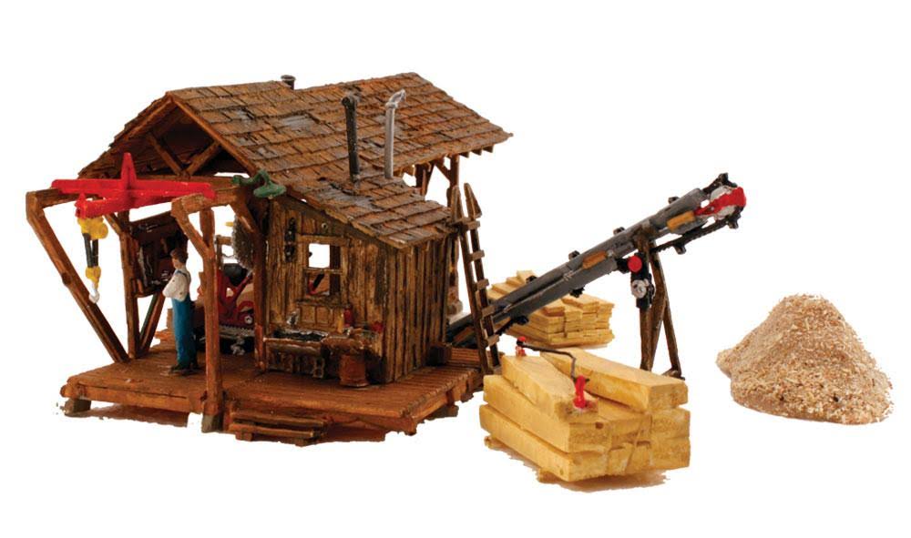 HO Built-Up Buzz Sawmill M303049