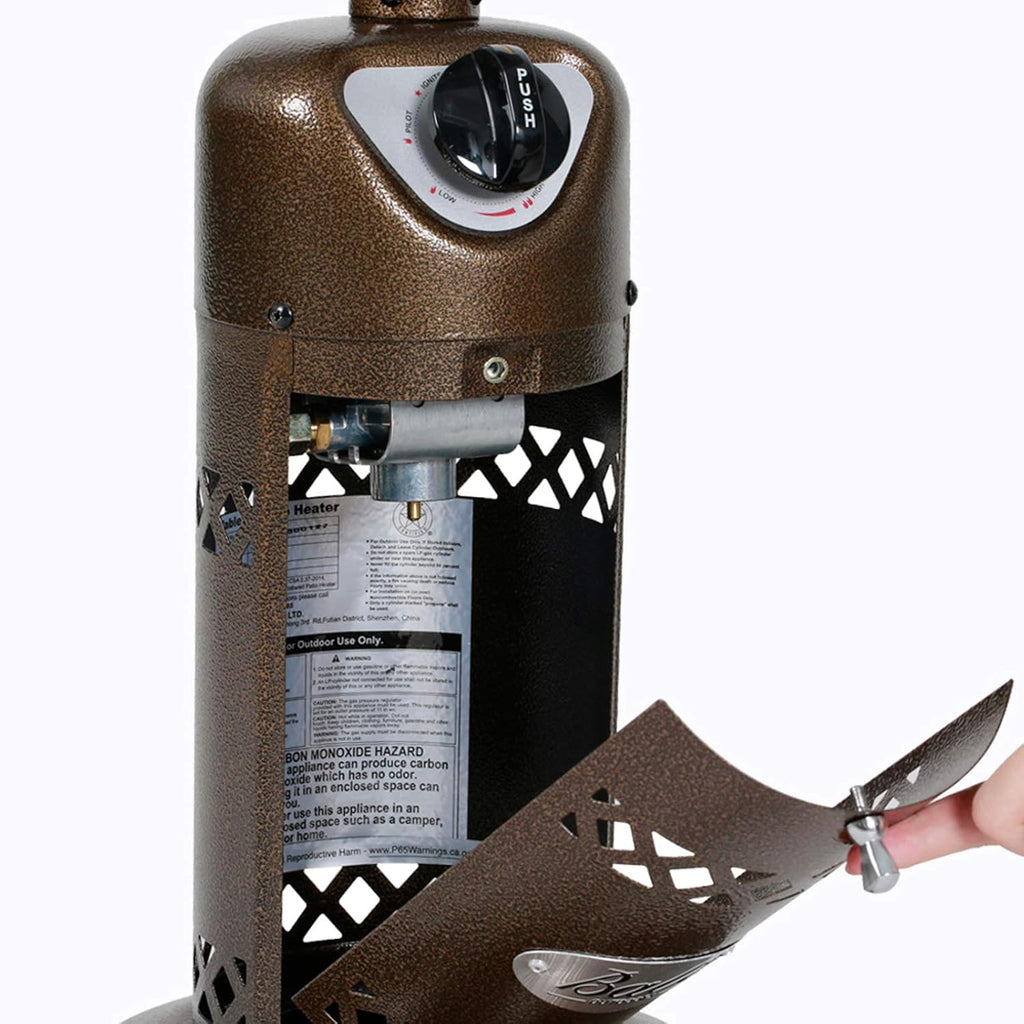 Bronze Portable Propane Patio Heater W26887