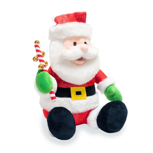 11" Singing Santa Claus Christmas Plush Toy T8561