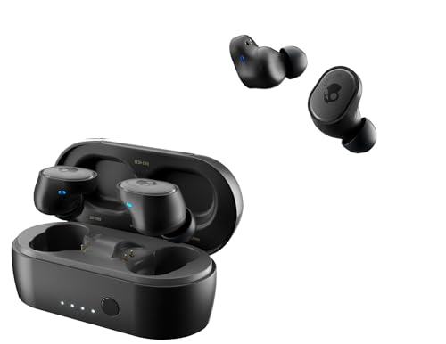 True Black True Wireless Earbuds with Charging Case H474