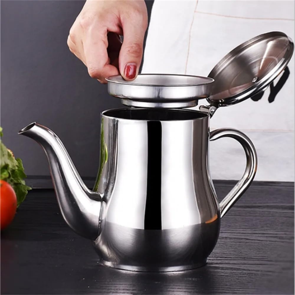 24oz 304 Stainless Steel Oil Filter Cup with Mesh F778295