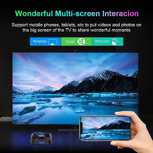Android 13.0 TV Box 4GB RAM 64GB ROM Quad-Core 8K R61457