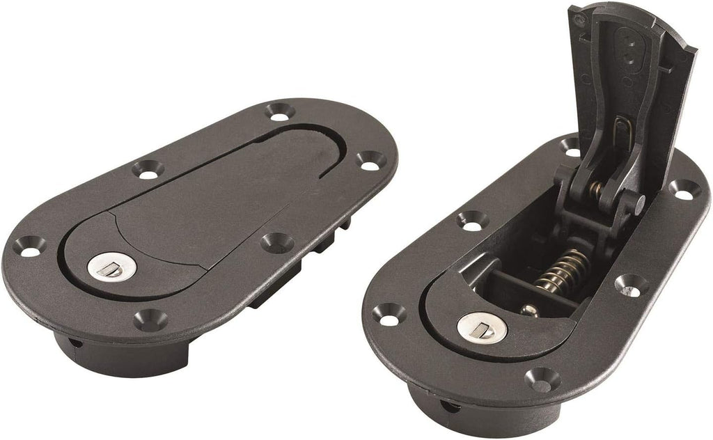 Black Pack of 2 Hood Latch and Pin Kit Q40912