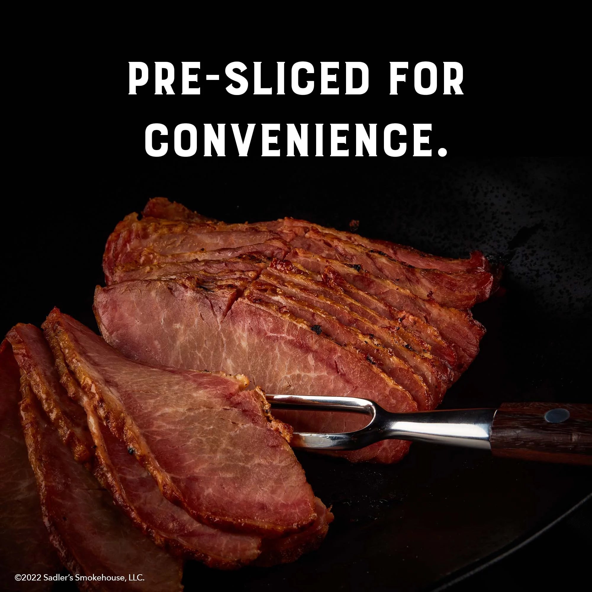 Seasoned Sliced Mesquite Smoked Beef Brisket, 1.5 - 2 lb Plastic Package A3244