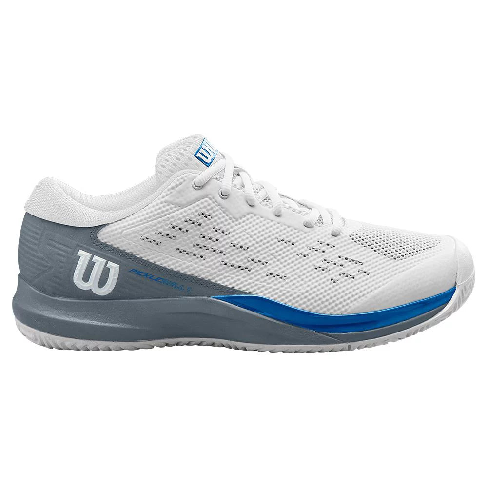 White and Stormy Weather Pickleball Shoes K60567