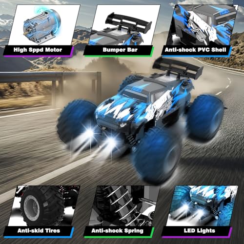 Rechargeable Remote Control Monster Truck with Lights H623