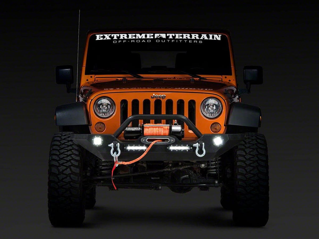Front Bumper with LED Lights B1145